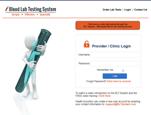 Tablet Screenshot of bltsystem.com